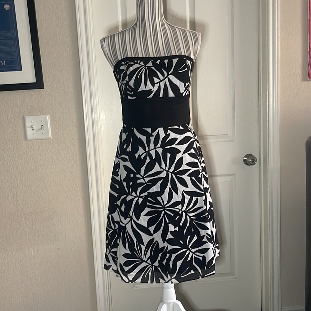 WHBM Strapless Dress